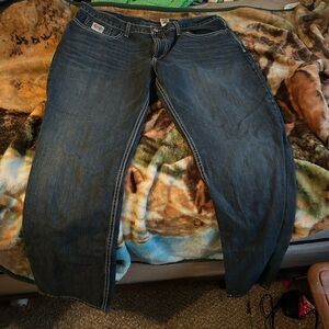 Cinch white label dark wash jeans